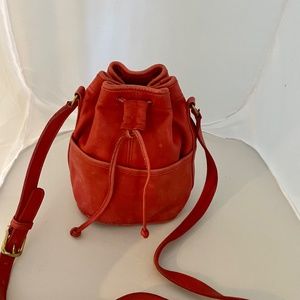 COACH Vintage Bucket Bag - Red